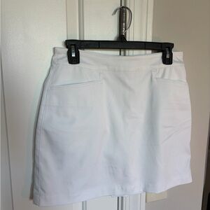 White Mini Skirt - Classic Clean Style